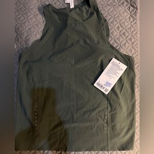 Lululemon Athletica Olive Racerback Tank